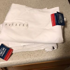 $11each 2pair UNISEX New Cherokee White Work Pants